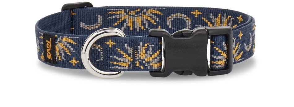 teva_hundehalsband_19mm_sol_og_mane_insignia_bla.jpg Teva Hundehalsbånd 19mm Sol Og Måne Insignia Blå - Bilde 1