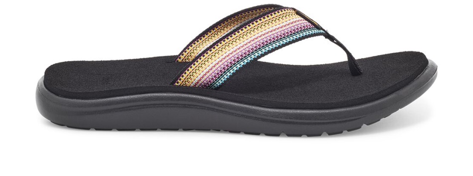 teva_voya_flip_antiguous_black_multi.jpg Teva Voya Flip Antiguous Black Multi - Bilde 1