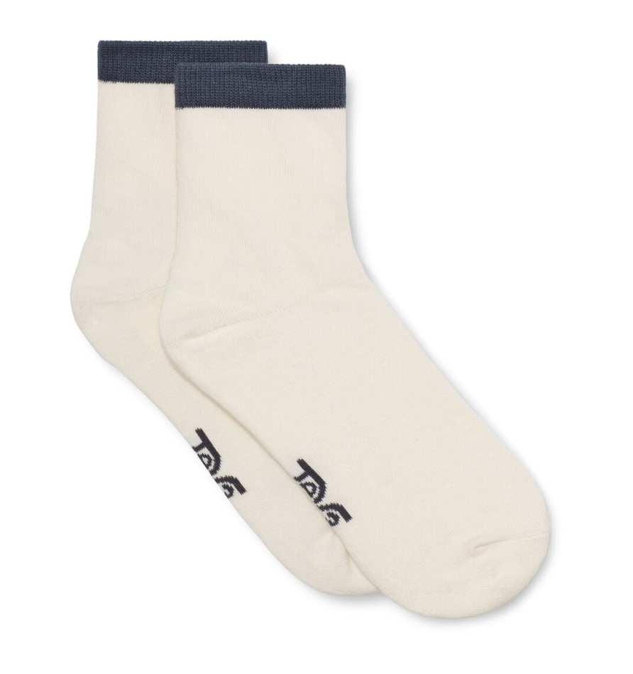 Teva Marshmallow Blå Mirage Quarter Sokk
