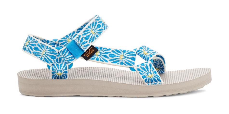Original Universal Teva Blomstervevstol Bjørk Ibiza Blå