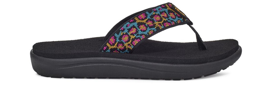 Teva Voya Flip Dorinda Svart Multi