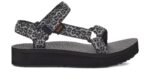 Teva Dorinda Hvit-svart Midform Universal