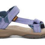 Teva Lilla Impression Terra Fi Lite Semsket Skinn