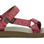 Teva Original Universal Blomstervevstol Mørk Oliven Fuchsia