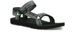 Teva Original Universal Campo Svart-hvit - Bilde 2