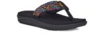 Teva Voya Flip Dorinda Svart Multi - Bilde 2