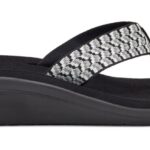 Voya Wedge Teva Malingsspor Svart-hvit